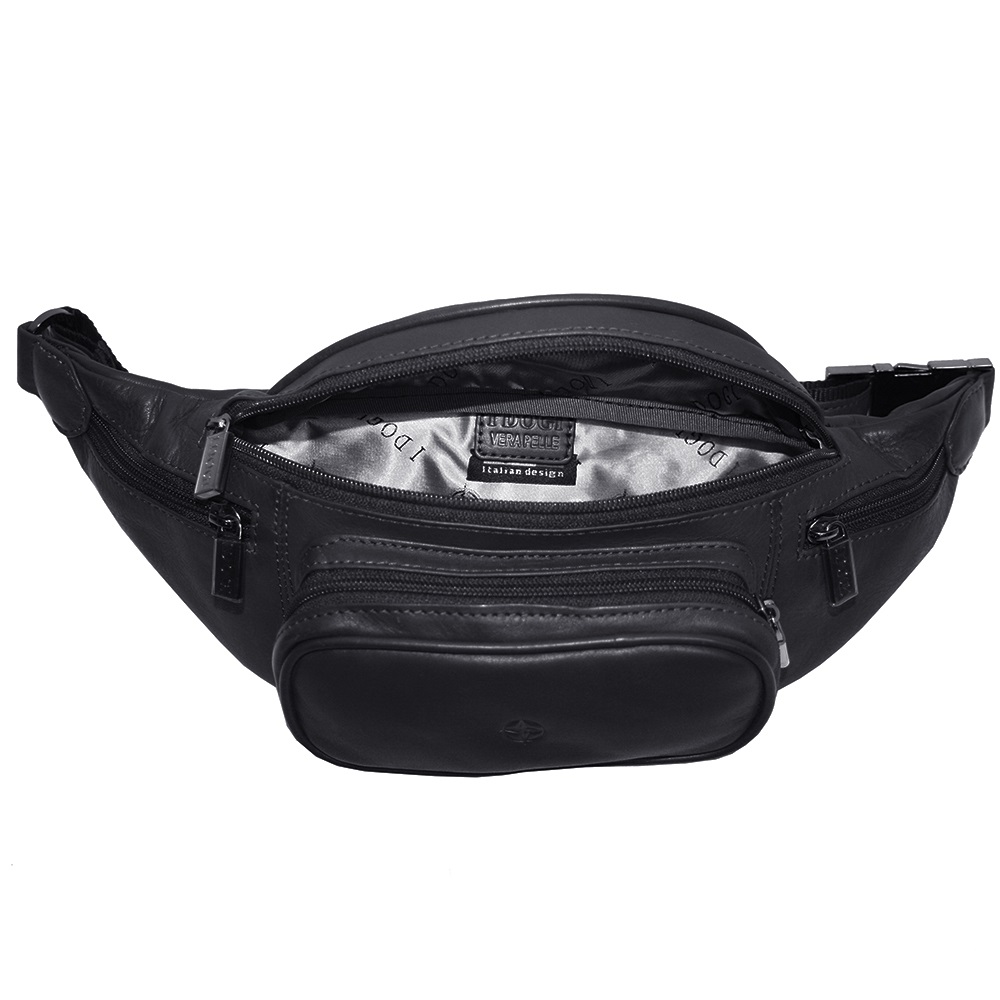 Шкіряна сумка Tony Perotti Cortina 6000 nero