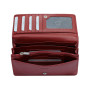Красный женский кожаный кошелёк Tony Perotti Cortina 5072 rosso