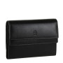 Жіночий шкіряний чорний портмоне Tony Perotti Cortina 5115 nero