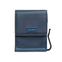 Затискач для купюр шкіряний Tony Perotti Newcontatto 3595 navy
