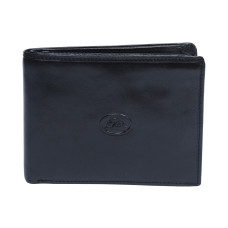 Чёрный кожаный кошелёк Tony Perotti Italico 2337 nero