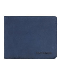 Синий мужской кошелёк из натуральной кожи Tony Perotti Metropolis 3540 navy