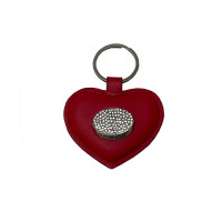 Красный кожаный брелок лаф Tony Perotti Swarovski 4009 marlboro
