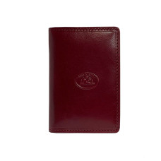 Красная визитница из бычьей кожи Tony Perotti Italico 1007 rosso