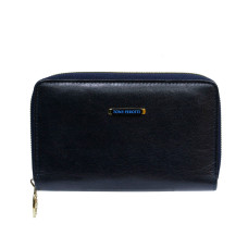 Синий женский кошелёк из натуральной кожи Tony Perotti Topkapi 3441 navy
