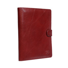 Красный кожаный блокнот Tony Perotti Italico 2590 rosso