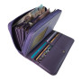 Сиреневый женский кошелёк на молнии Италия TONY PEROTTI New Rainbow 1192 viola