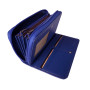 Синий женский кошелёк на молнии Италия TONY PEROTTI New Rainbow 1192 bluette