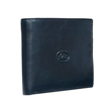 Мужской кожаный портмоне синего цвета Tony Perotti Italico 3685 navy