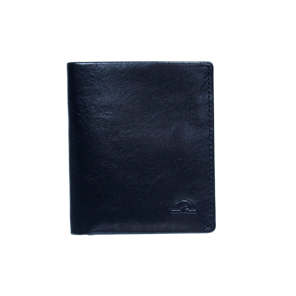 Маленький кожаный кошелёк коричневого цвета Tony Perotti Nevada 3504 nero