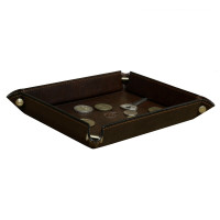 Подставка кожаная большая Tony Perotti Scrittoio 1365L moro