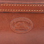Ключница на молнии кожаная коньячная Tony Perotti Italico 359 cognac