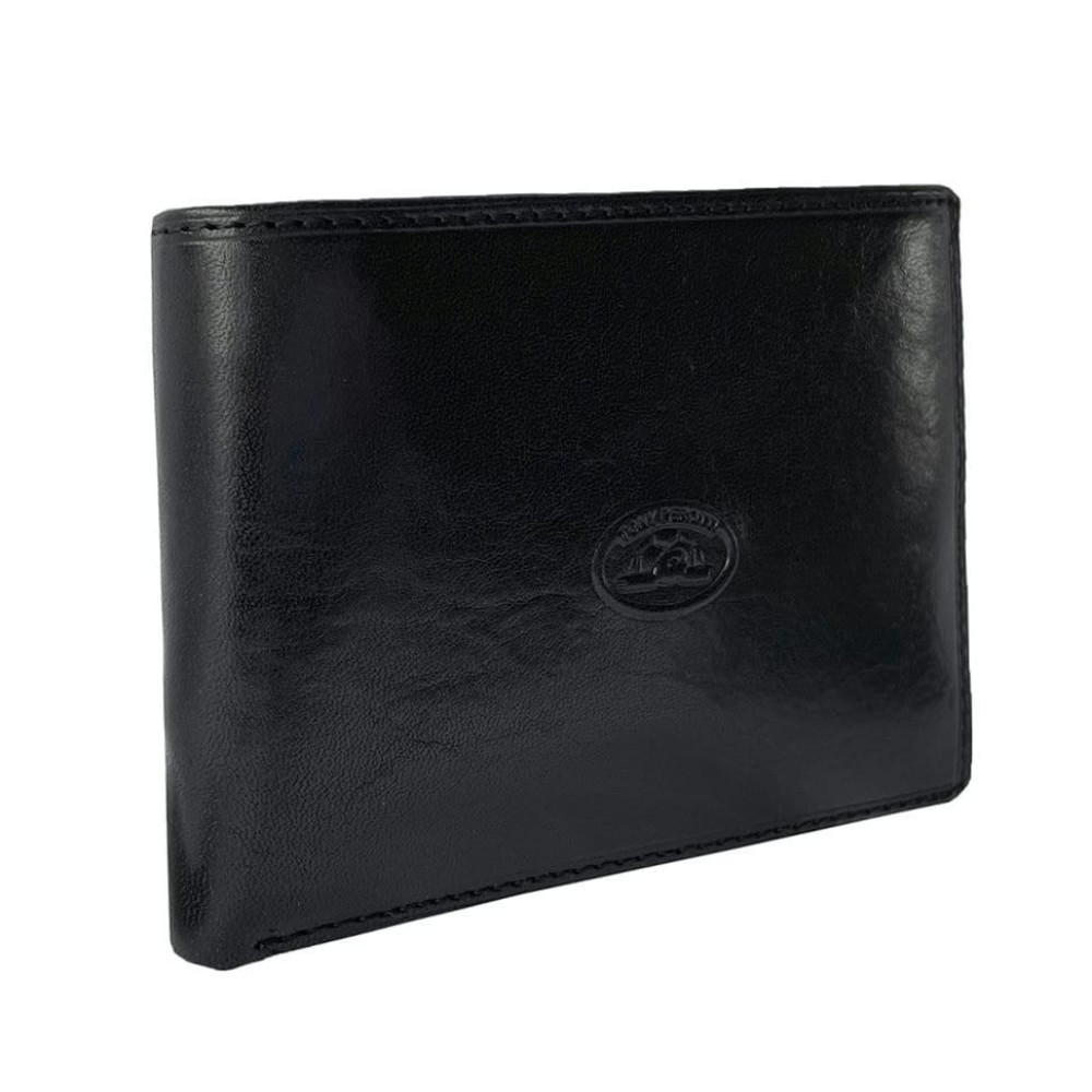 Мужское кожаное портмоне Tony Perotti Vernazza 534 Nero (Чёрное)