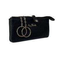 Чёрная ключница из натуральной кожи Tony Perotti Contatto 3350 nero