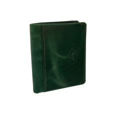 Мини-кошелёк из натуральной кожи быка Tony Perotti Arno 1034N deep green