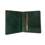 Мини-кошелёк из натуральной кожи быка Tony Perotti Arno 1034N deep green