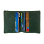 Мини-кошелёк из натуральной кожи быка Tony Perotti Arno 1034N deep green