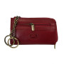 Красная большая ключница из кожи быка Tony Perotti Italico 1941L rosso