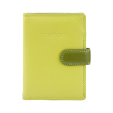 Обложка для паспорта Visconti RB75 LIME M Sumba (Lime Multi)