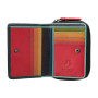 Чёрный женский кошелек Visconti RB53 BLK/RHUMBA c RFID