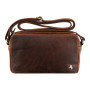 Шкіряна сумочка через плече Brooklyn Visconti S40 Tan