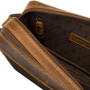Шкіряна сумочка через плече Brooklyn Visconti S40 Tan