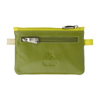 Зелена шкіряна ключниця Visconti CP2 LIME MULTI