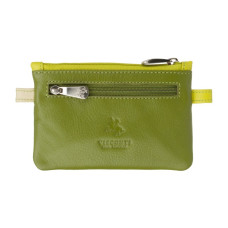 Зелена шкіряна ключниця Visconti CP2 LIME MULTI