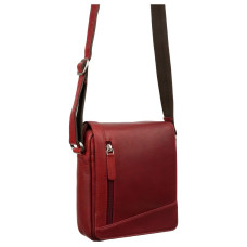 Чоловіча шкіряна сумка Visconti S7 Red Bag A5