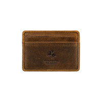 Коричнева кредитниця-картхолдер Reese Visconti VSL66 OIL TAN