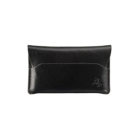 Чорна шкіряна візитниця Visconti RW52 BLK Akira (Black/Monza)