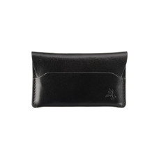 Чорна шкіряна візитниця Visconti RW52 BLK Akira (Black/Monza)