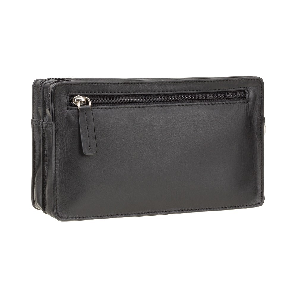 Барсетка чоловіча з двома відділеннями Visconti 18233 BLK Wrist Bag