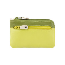 Кожаная ключница зелёного цвета Visconti RB69 LIME M