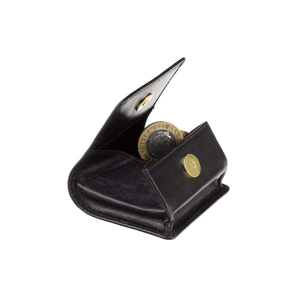 Монетница кожаная Visconti 421 BLK