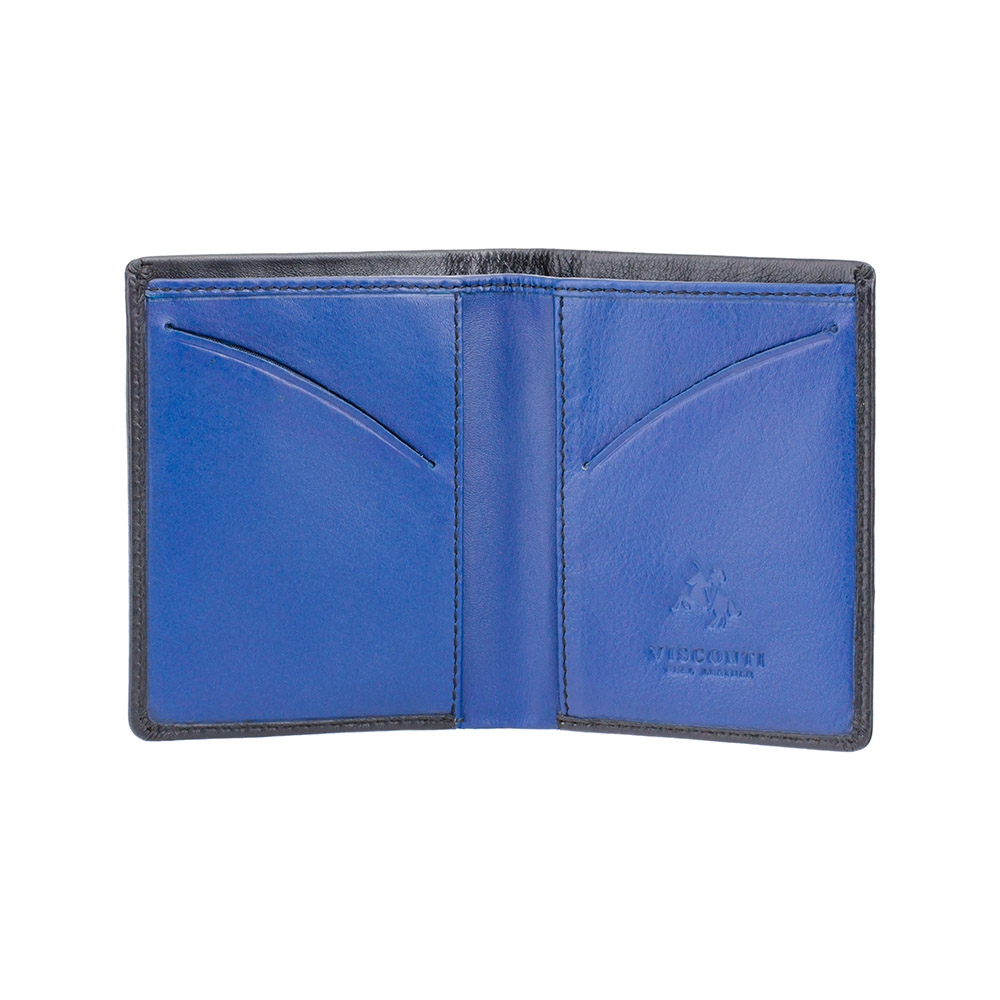 Кошелек мужской Visconti VSL21 Saber c RFID (Black Cobalt)