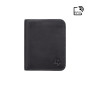 Кошелек мужской Visconti VSL34 Lank c RFID (Black-Cobalt)