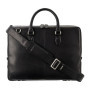 Тонкая кожаная сумка для ноутбука с Rfid зазитой Visconti Slim Laptop Case ML50 Blk