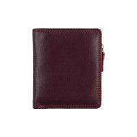 Маленький женский кошелек из натуральной кожи Visconti Chile RB112 PLUM M