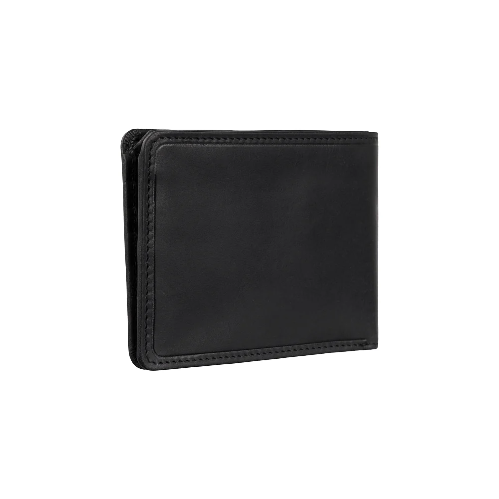 Мужской кожаный кошелёк Visconti VT96 M/BLK Rocco с RFID-защитой