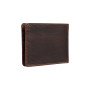Мужской кожаный кошелёк Visconti VT96 CHT/BRN Rocco Chestnut Brown с RFID-защитой