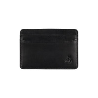 Кожаный картхолдер Visconti VT90 M/BLK Carlo с RFID-защитой