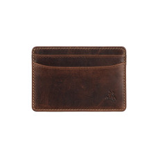 Кожаный картхолдер Visconti VT90 Carlo Chestnut Brown с RFID-защитой
