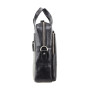 Шкіряна сумка для ноутбука 13" Visconti ML30 BLK Hugo (з зашитою RFID) Чорна