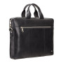 Чорна шкіряна сумка під macbook Visconti ML28 BLK Charles (black)