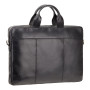 Чорна шкіряна сумка під macbook Visconti ML28 BLK Charles (black)