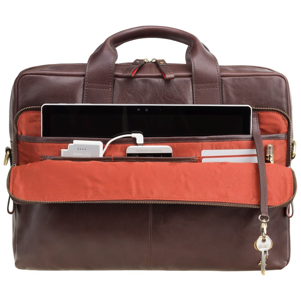 Сумка під macbook Visconti ML31 BRN коричнева (brown)