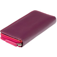 Жіночий гаманець Visconti RB55 Honolulu (Plum/Multi) бордовий