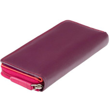 Жіночий гаманець Visconti RB55 Honolulu (Plum/Multi) бордовий
