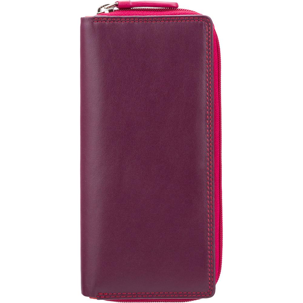 Жіночий гаманець Visconti RB55 Honolulu (Plum/Multi) бордовий